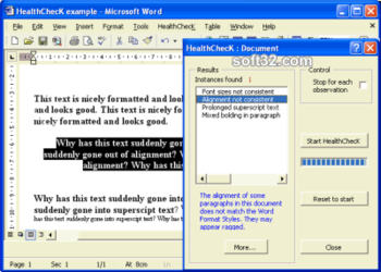 HealthChecK screenshot 2