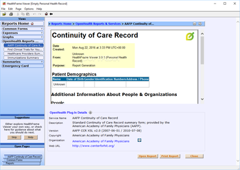 HealthFrame Lite screenshot