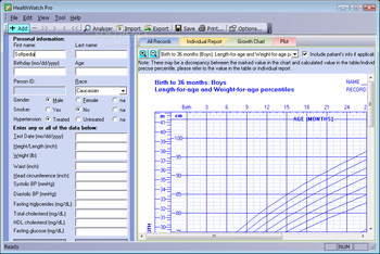 HealthWatch screenshot