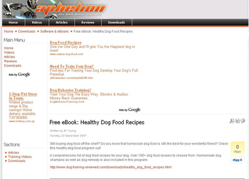 Healthy Dog Recipes screenshot