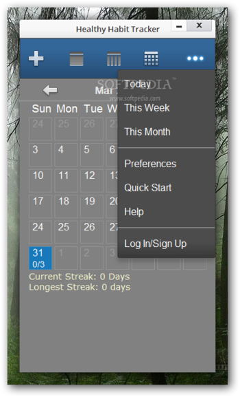 Healthy Habit Tracker for Pokki screenshot 3