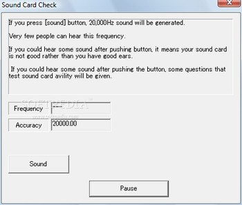 Hearing Range Checker screenshot 2