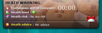 Heath Alarm Clock screenshot