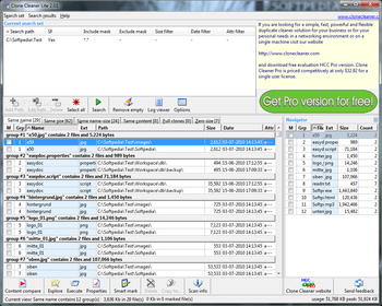 Heatsoft Clone Cleaner Lite screenshot