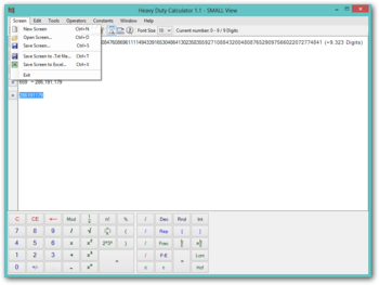 Heavy Duty Calculator screenshot 2