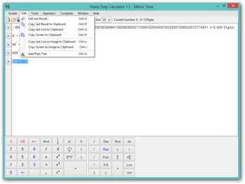 Heavy Duty Calculator screenshot 3