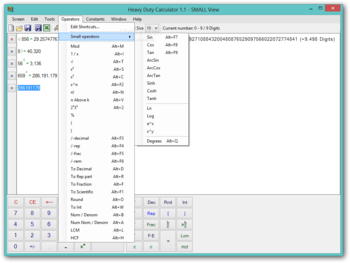 Heavy Duty Calculator screenshot 4