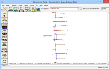 HEC-RAS screenshot 7