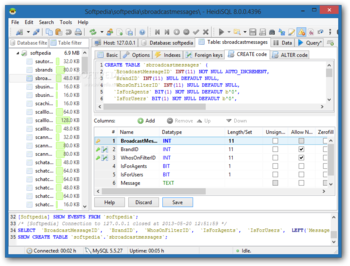 HeidiSQL screenshot 6