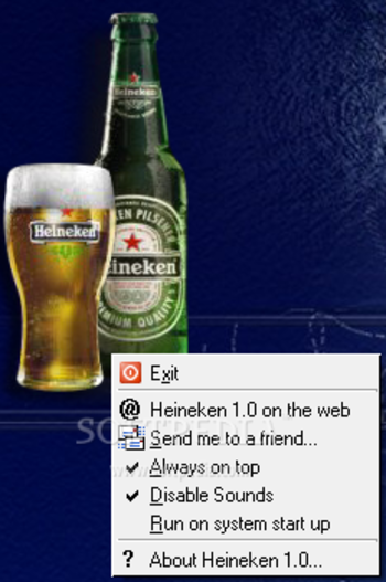 Heineken screenshot