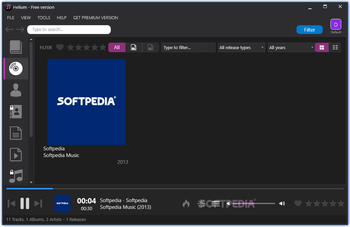 Helium screenshot