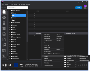 Helium screenshot 2