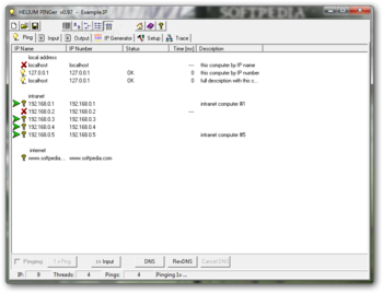 HELIUM PINGer screenshot