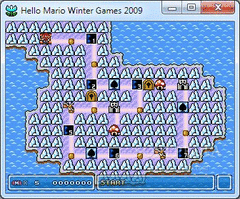 Hello Winter Mario Games 2009 screenshot 2