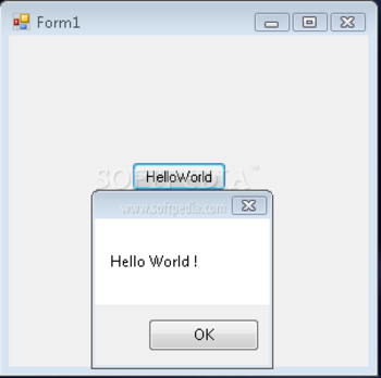 Hello World screenshot