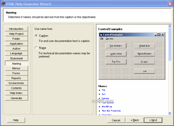 Help Generator for Microsoft Access screenshot 3