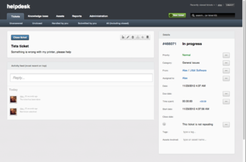 HelpDesk screenshot 2