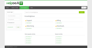 HelpDeskZ screenshot 3