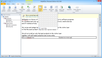 HelpNDoc Personal Edition screenshot 6