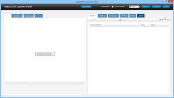 HelpOnClick Operator Panel screenshot