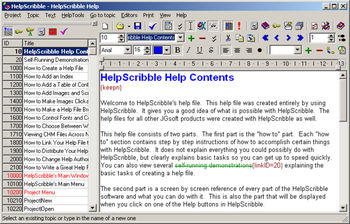 HelpScribble screenshot