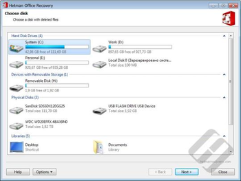 Hetman Office Recovery screenshot