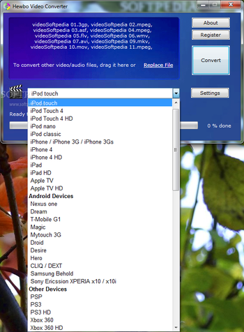 Hewbo Video Converter screenshot 2