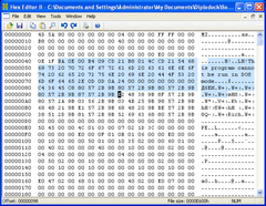 Hex Editor screenshot