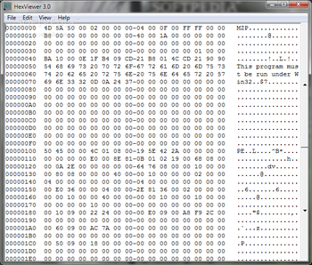 Hex Viewer screenshot