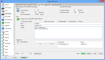 Hexamail Guard screenshot 7