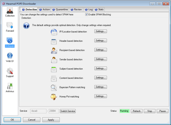 Hexamail POP3 Downloader screenshot 5