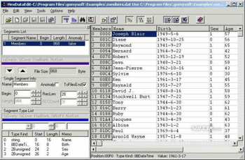 Hexdataedit screenshot