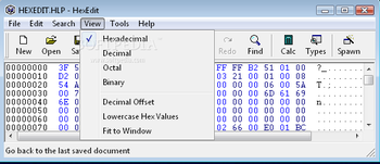 HexEdit screenshot 4