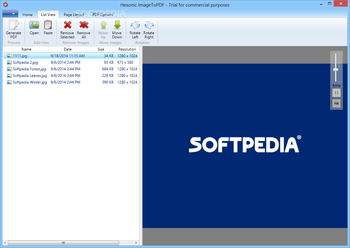 Hexonic ImageToPDF screenshot 2