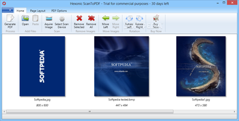 Hexonic ScanToPDF screenshot