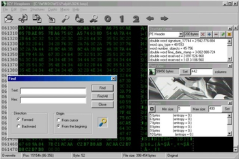 Hexplorer screenshot 2