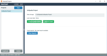 Hextrakt Crawler screenshot