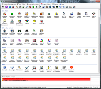 Hi-Tech Manager screenshot