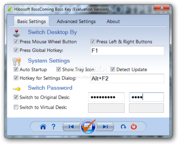 Hibosoft BossComing Boss Key Portable screenshot