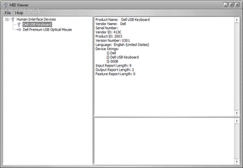 HID Viewer screenshot
