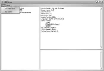 HID Viewer screenshot 2