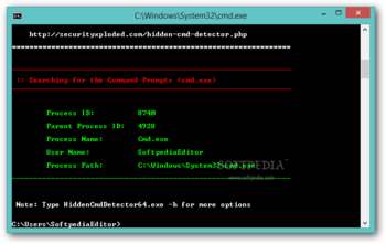 Hidden Cmd Detector screenshot 2