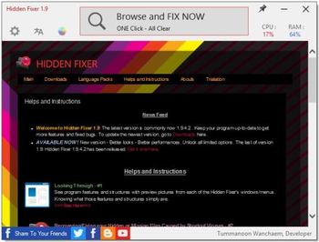 Hidden Fixer screenshot