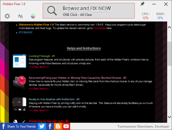 Hidden Fixer screenshot