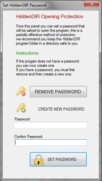 HIddenDIR Portable screenshot 2