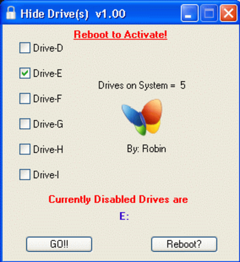 Hide Drive screenshot 2