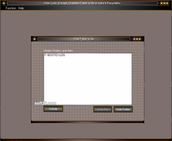 Hide Folder HiBit screenshot 3