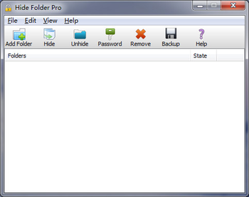 Hide Folder Pro screenshot