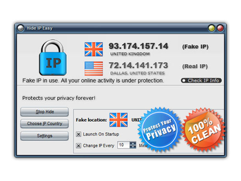 Hide IP Easy screenshot