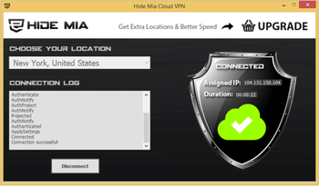 Hide Mia Cloud VPN screenshot 2